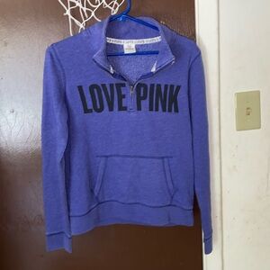 Women’s Victoria’s Secret pink sweatshirt color blue or bluish purple ??
